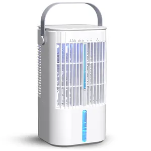 Ventilador de refrigeração de água ou gelo, boa escolha, ventilador elétrico silencioso com grande angular de rotação, refrigerador de ar de mesa USB