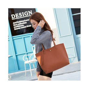 Bolso de hombro clásico 100% de cuero genuino para mujer, bolso duradero, perfecto para oficina, viajes, compras - Product Image 2