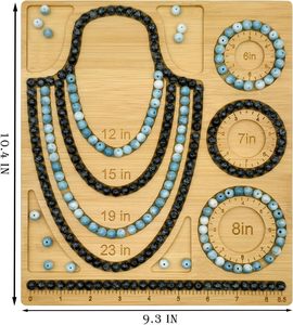 Wooden <strong>Bead</strong> <strong>Board</strong> Jewelry Bamboo Beading <strong>Board</strong> for Bracelet Making Bracelet <strong>Bead</strong> <strong>Board</strong> - Product Image 2