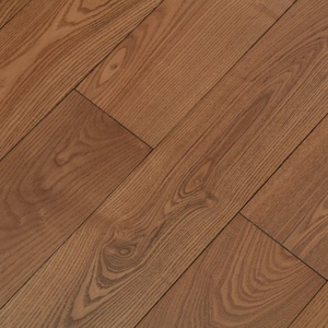 Plancher en bois massif <span class=keywords><strong>de</strong></span> frêne blanc <span class=keywords><strong>de</strong></span> style moderne, vente directe d'usine, planches larges pour la maison, couleur <span class=keywords><strong>noyer</strong></span>, planchers en bois dur à verrouillage - Product Image 2
