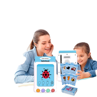 Jouets éducatifs intelligents pour filles de 11 ans, cadeau pour enfants, 60 cartes flash éducatives avec tablette d'écriture