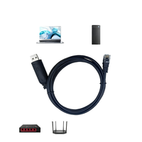 Câble RS232 stable à 8 fils en cuivre pour TV satellite, haut-parleurs, projecteurs, MP3-HD H.264/H.265 – Offre spéciale
