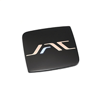 Großhandel Kundenspezifisches Auto-Logo Silbernes Plastik-ABS-Etikett Auto-Emblem Selbstklebend Langlebiges Auto-Logo-Emblem für Fahrzeug-LKW-Dekoration