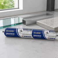 Scellant structurel en silicone monocomposant YSD sans formaldéhyde, résistant aux intempéries, pour le vitrage des murs-rideaux en aluminium