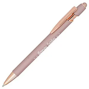 logo printed Athens Metal Stylus Pen