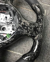 Volant en fibre de carbone forgé personnalisé pour BMW E46 E81 E82 E87 E88 E90 E91 E92 E93 M3