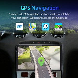 Reproductor Multimedia con Pantalla Táctil para Automóvil Rhythm de 9 Pulgadas, Navegación, Bluetooth, USB, Unidad de Cámara de Reversa para Peugeot 308/408 2007-2015 - Product Image 3