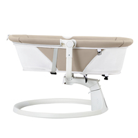 Chaise berçante pour bébé B0028 avec mouvement de balancement fluide, inclinaison réglable et design portable pour le confort du nouveau-né partout