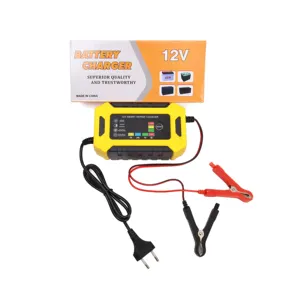 Cargador de batería de plomo ácido inteligente ZIXIN 12V 6A cargador de batería de coche rápido eléctrico cargador de reparación de pulso