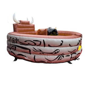 Juegos <span class=keywords><strong>de</strong></span> adultos usados comercialmente para Rodeo Bull Riding Machine Controls Inflable Tauromaquia Mecánica Bull Ride para la venta - Product Image 4