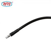 Conector hembra tipo N de fábrica a conector macho RP SMA con conjunto de cable coaxial RF de baja pérdida LMR400 de 0,5 m de longitud