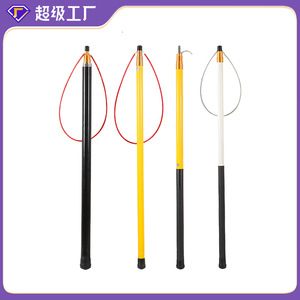 Totoro Telescopic Rescue <b>Pole</b> 4.5m 5.5m 6.5m Stainless Steel Fiberglass <b>Hook</b> For Swimming Pool Water Safety - Product Image 3
