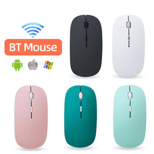 Périphériques informatiques, souris sans fil ultra-légère, silencieuse, rose et noire, souris Bluetooth sans fil, souris mince pour ordinateur de bureau - Product Image 3