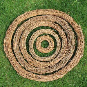 Factory Sale Garland <strong>Wreath</strong> Rattan Lantern <strong>Wire</strong> Dried Wooden <strong>Wreaths</strong> Grape Vine <strong>Wreath</strong> - Product Image 6