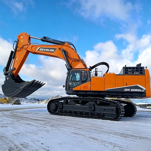 Excavatrice sur chenilles DX1000 à charge lourde, structure principale renforcée pour l'excavation de roches en vrac, conditions de contrat flexibles pour l'exportation - Product Image 3