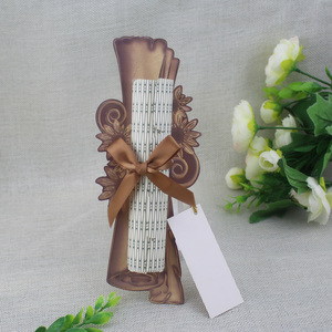 Marrone Love Tree Rotolo di <span class=keywords><strong>Carta</strong></span> di Riscaldamento <span class=keywords><strong>Casa</strong></span> Rustico Creativo Biglietti D'invito Cerimonia - Product Image 6