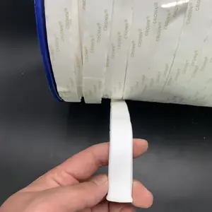 Fabricante de China, sellador de Ptfe blanco elástico personalizado, cinta expandida de Ptfe para sellar