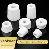 Pieds et patins en caoutchouc de bonne qualité pour pads d'instruments, service de découpe, modèle 22*18*22, marque YaoKuan