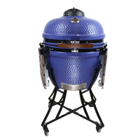 2024 SEB KAMADO 24 pouces meilleur vendeur couleur client profonde barbecue en céramique gril vente chaude barbecue griller