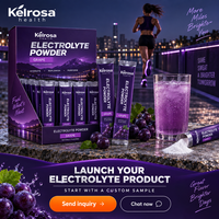 Sachets d'électrolytes et de créatine, poudres d'électrolytes, mélange de boissons électrolytiques aux fruits pour une meilleure hydratation et des soins de santé