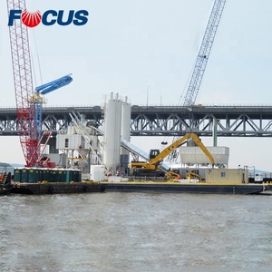 HZS25-barco mezclador de <span class=keywords><strong>hormigón</strong></span> flotante, planta mezcladora con tolva de elevación, bote mezclador mezclado listo, 25m3h - Product Image 3