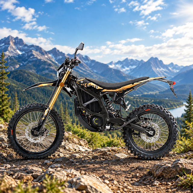 2026 in Stock Surron Ultra Bee Electric Dirt Bike 24.5KW Upgrade Power 74V 60AH Lithium Battery Off-road Motorcycle for Adults