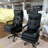 Fauteuil inclinable multifonctionnel en cuir véritable, canapé-lit de luxe moderne pour salon, avec rangement, modulaire, pour appartement et centre commercial