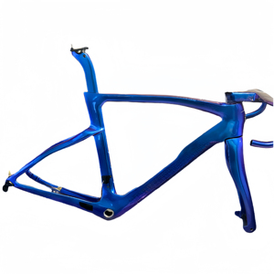 Cadre de vélo de <span class=keywords><strong>route</strong></span> en fibre de carbone T1000 léger avec boîtier de pédalier BSA, frein à disque, passage de câbles entièrement interne, Post Mount, pour roues 29 pouces - Product Image 4