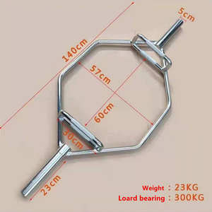 Anillos de barra <span class=keywords><strong>Oly</strong></span> de alta calidad entrenamiento profesional gimnasio Fitness acero estándar Deadlift alta calidad culturismo seguridad trampa hexagonal - Product Image 3