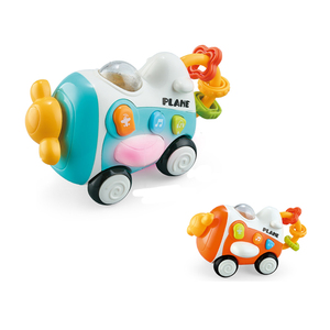 Juguete de Avión Eléctrico Musical de Dibujos Animados QS Shantou Chenghai, Multifuncional, con Ruedas Libres, para Niños Mayores de 3 Años - Product Image 1