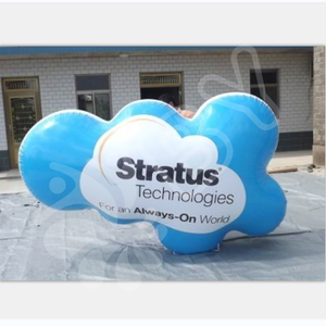 BOYAN promosi penjualan bagus balon helium awan tiup terbang raksasa cetak kustom dari pabrik Tiongkok - Product Image 2