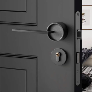 Manija <span class=keywords><strong>de</strong></span> Puerta <span class=keywords><strong>de</strong></span> Lujo en Línea <span class=keywords><strong>de</strong></span> Aleación <span class=keywords><strong>de</strong></span> Aluminio y Zinc con Latón, Juego <span class=keywords><strong>de</strong></span> Panel con Cerradura <span class=keywords><strong>de</strong></span> Llave para Privacidad del Hogar, Manijas <span class=keywords><strong>de</strong></span> Puerta <span class=keywords><strong>Interiores</strong></span> con Palanca - Product Image 4