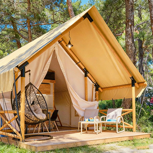 Tentes de camping de luxe QT pour zones panoramiques - Tente multi-usages en tissu Oxford quatre saisons, imperméable, avec une chambre et un salon - Product Image 2