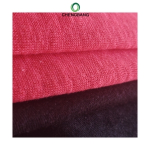 Tissu tricoté en <span class=keywords><strong>jersey</strong></span> simple <span class=keywords><strong>de</strong></span> <span class=keywords><strong>lin</strong></span> naturel respirant, largeur 167 cm, couleur personnalisable, pour usage textile - Product Image 4