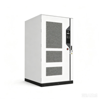 Conteneur de stockage d'énergie à batterie au phosphate de fer et de lithium, systèmes solaires commerciaux et industriels, refroidissement par eau, 400V 100kWh/200kWh