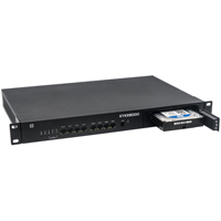 Sistema de Grabación de Llamadas Telefónicas IP Independiente de 16/32/48/64 Canales, Montable en Rack 1U, con Almacenamiento en Disco Duro de 1 TB