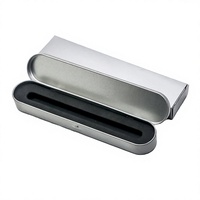 Boîte en métal personnalisée HAITU pour étuis à crayons - Emballage cadeau d'entreprise, étui à stylos en métal, boîte cadeau