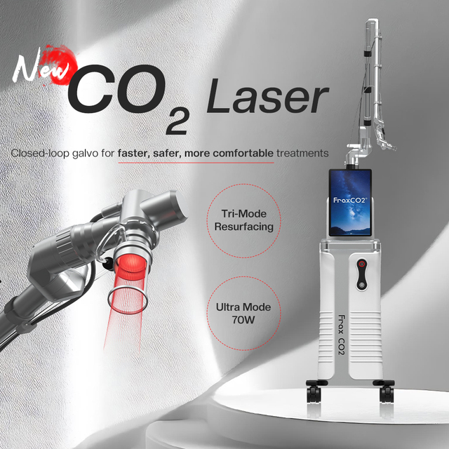 2025 Fractional CO2 Laser Scar, Wrinkle, Stretch Mark Removal + Vaginal Tightening Machine for SPA Salon Skin Clinic