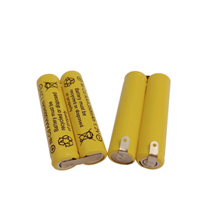 <span class=keywords><strong>AAA</strong></span>サイズ (No.7) 350mAh 2.4V <span class=keywords><strong>Ni-Cd</strong></span>充電式バッテリーはんだ付けタブ付き電気シェーバー用ヘアクリッパー & 芝生ランプ - Product Image 4