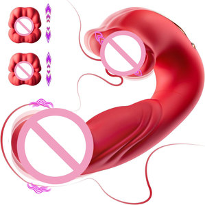 Vibrador con Estimulación de Clítoris y Lengua, Doble Estimulación, Masajeador de Punto G, Vibración Potente, Juguetes Sexuales para Mujeres - Product Image 4