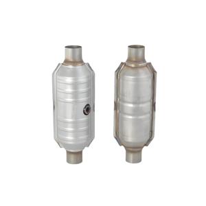 Оптовая продажа, индивидуальный Универсальный каталитический нейтрализатор с прочной нержавеющей сталью, Эффективное снижение выбросов для автомобиля - Product Image 1