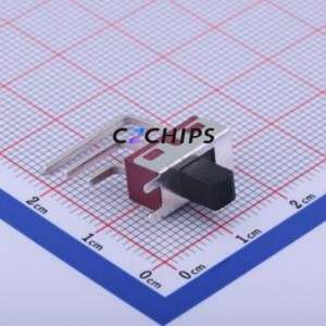 SS-12D28G6 Slide Switch Through hole Component (THT) Switch Single Pole Double Throw Rectangle Pin Header PC Pin 13.5mm - Product Image 1