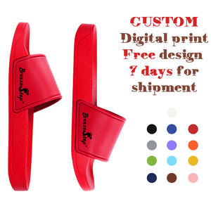 Ciabatte Estive alla Moda Personalizzate con Stampa Digitale, Alta Qualità, Comode, in PVC Leggero, Traspiranti, Punta Aperta, Antiscivolo - Product Image 1