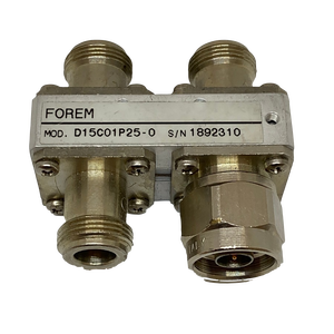 PLC D15C01P25-0 <strong>FOREM</strong> Hybrid Directional Coupler N type 925-960Mhz Warranty Product - Product Image 1