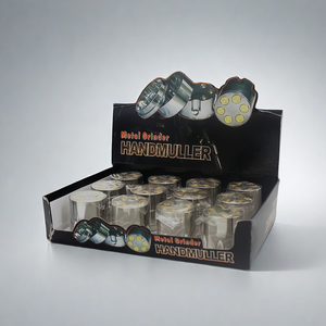 Bán Buôn Sáng Tạo Bullet Của Nhãn Hiệu Kim Loại Thuốc Lá Máy Xay 40Mm <span class=keywords><strong>3</strong></span> Phần Kẽm Hợp Kim Thảo Mộc Máy Xay - Product Image 6