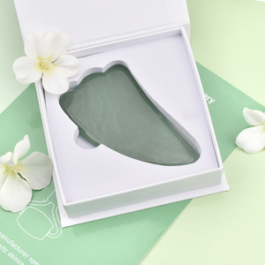 Piedra de Masaje de Jade de Cristal Natural de Cuarzo Rosa Personalizada, Acupresión Facial y Corporal, Masajeador Facial Gua Sha, Certificado CE - Product Image 2