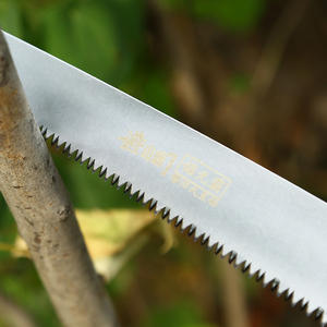 Sierra de podar Mountain Rattan de 350 mm con hoja recta de acero con alto contenido de carbono para podar árboles en huertos y jardines - Product Image 1