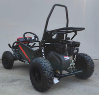 Buggy tout-terrain à essence K1 MINI 80cc pour enfants, karting JF152, moteur 4 temps refroidi par air, transmission par chaîne, double roues motrices, buggy des dunes