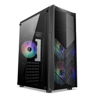 Casing Komputer MEW Micro ATX/ATX USB1.0*2+Audio HD USB3.0*1 Kipas Pendingin (opsional) 120mm*4pcs 355*180*425mm Desktop Tower Khusus
