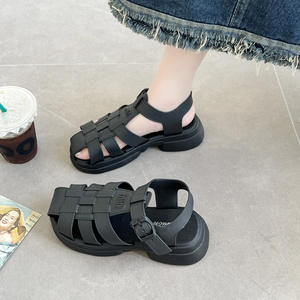 Lazy Man <b>Slippers</b> For Outdoor Wear Stylish Summer Women'S Shoes With Fashionable Trend Versatile Fit And Anti Slip Function - Product Image 5